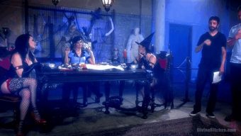 Mike Panic – Jay West – Veruca James – Cherry Torn – Bella Rossi – Bitchcraft: A Femdom Tea Party 