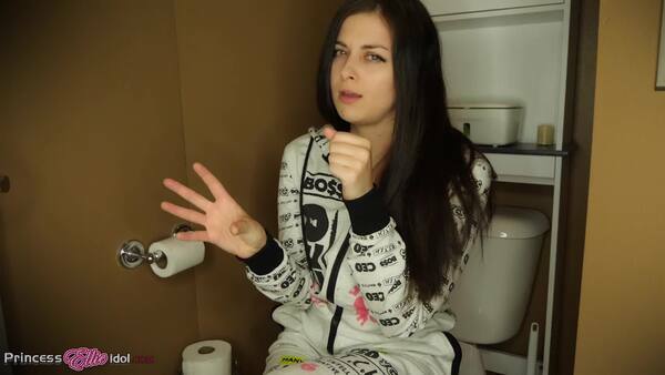Princess Ellie Idol – TINKLE PLAY FOR A DESPERATE WANNABE TOILET SLAVE