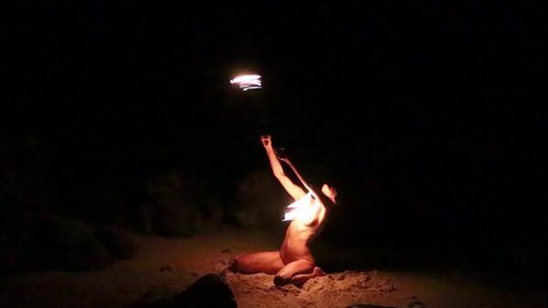 Mistress Alana – Nude Fire Dancing