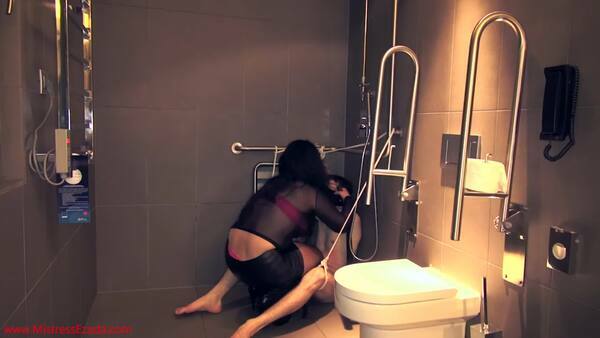 Mistress Ezada Sinn – Slave abuse in the bathroo