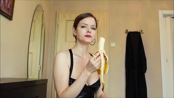 Lady Suzanne – Sexy banana JOI – Masturbation Instruction