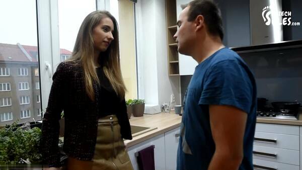 Czech Soles – Mean snobby girl – verbal and shoe humiliation spitting on loser – part 1