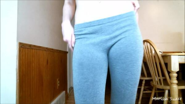 Marissa Sweet — Catwalk In Grey Yoga Pants