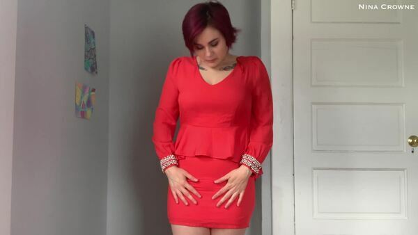 Nina Crowne — GF Tries on Clothes for Her Date Cuckold