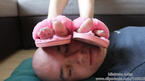 Mistress Astra – Dirty Slippers Footstool And Worship NEW