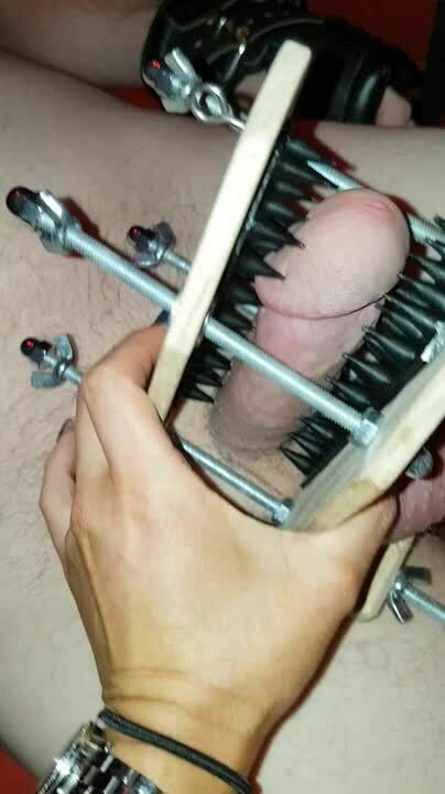 MISTRESS COURTNEYS — Clamping Your Meat…. Cbt