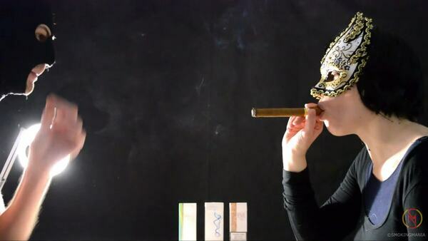 ‘My first Cohiba cigar’ of ‘Smoking Mania’ studio