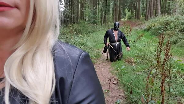 Mistress Patricia – Final Chapter Of My Little Trip With My Slave Into The Woods
