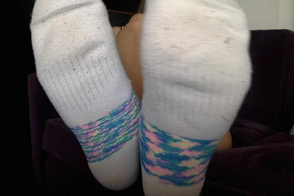 MISS TIFF  — Cum All Over My Dirty White Socks