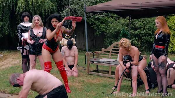 The English Mansion — The Mansion’s Summer Femdom Party Pt1 — Garden Meet and Greet — Part 3