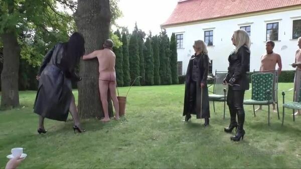 Mistress Athena – Another part from The Female Bosses Garden Party