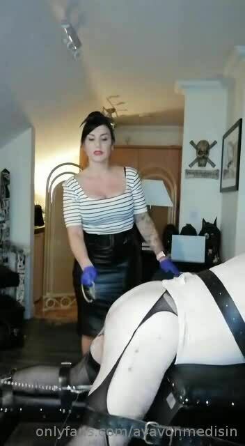 Mistress Ava Von Medisin — Slut Receives A Shocking Punishment