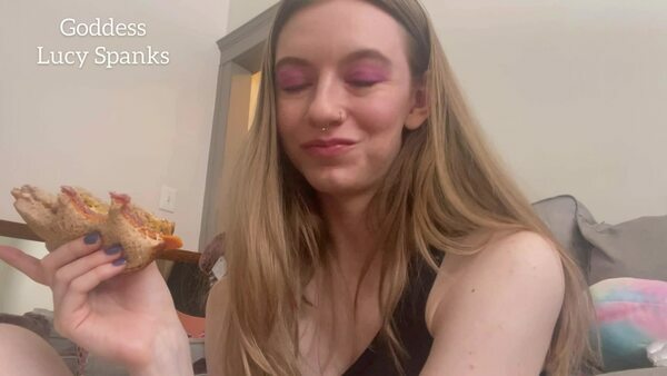 LucySpanks — Pay to Watch Me Eat